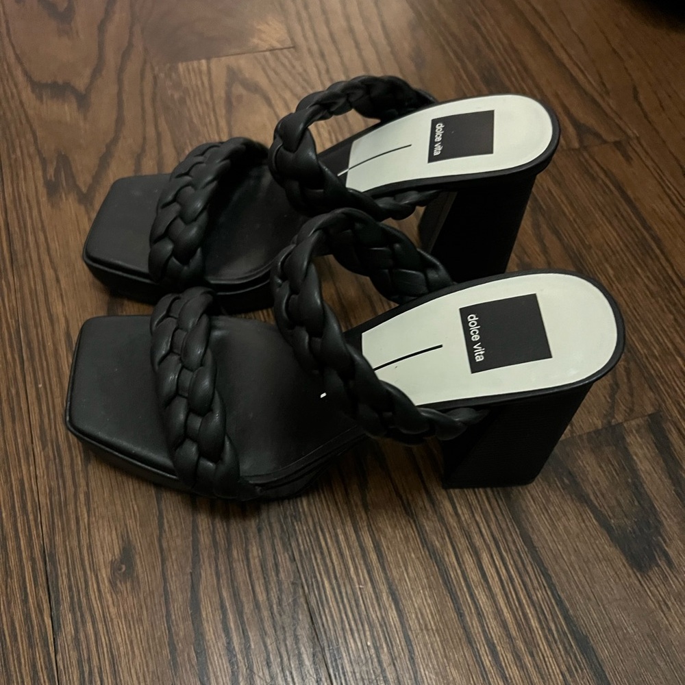 Dolce Vita Ashby Braided Sandal - Black